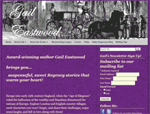 Tablet Screenshot of gaileastwoodauthor.com